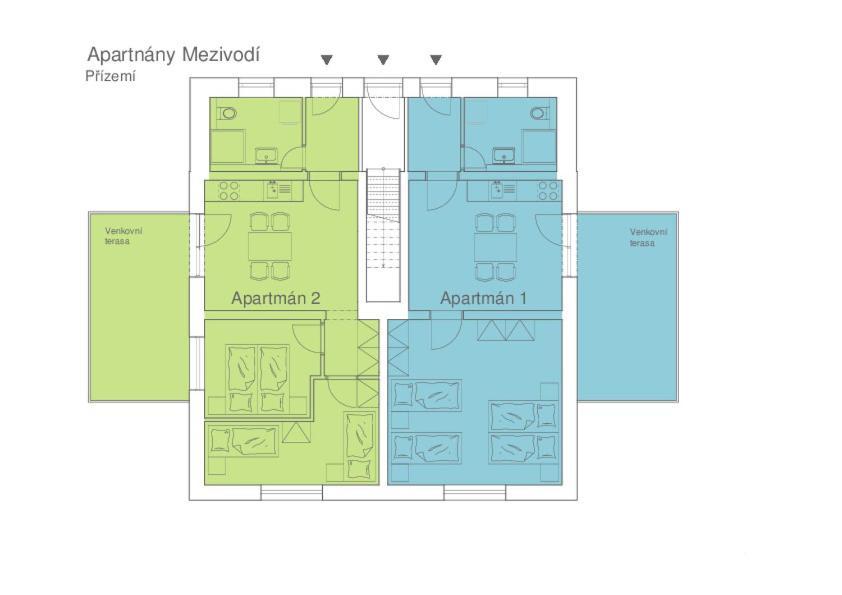 Apartmany Mezivodi Kycera Екстериор снимка